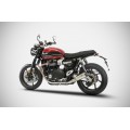 ZARD SP Dual Slip-ons for the Triumph Speed Twin ZARD SP Dual Slip-ons for the Triumph Speed Twin